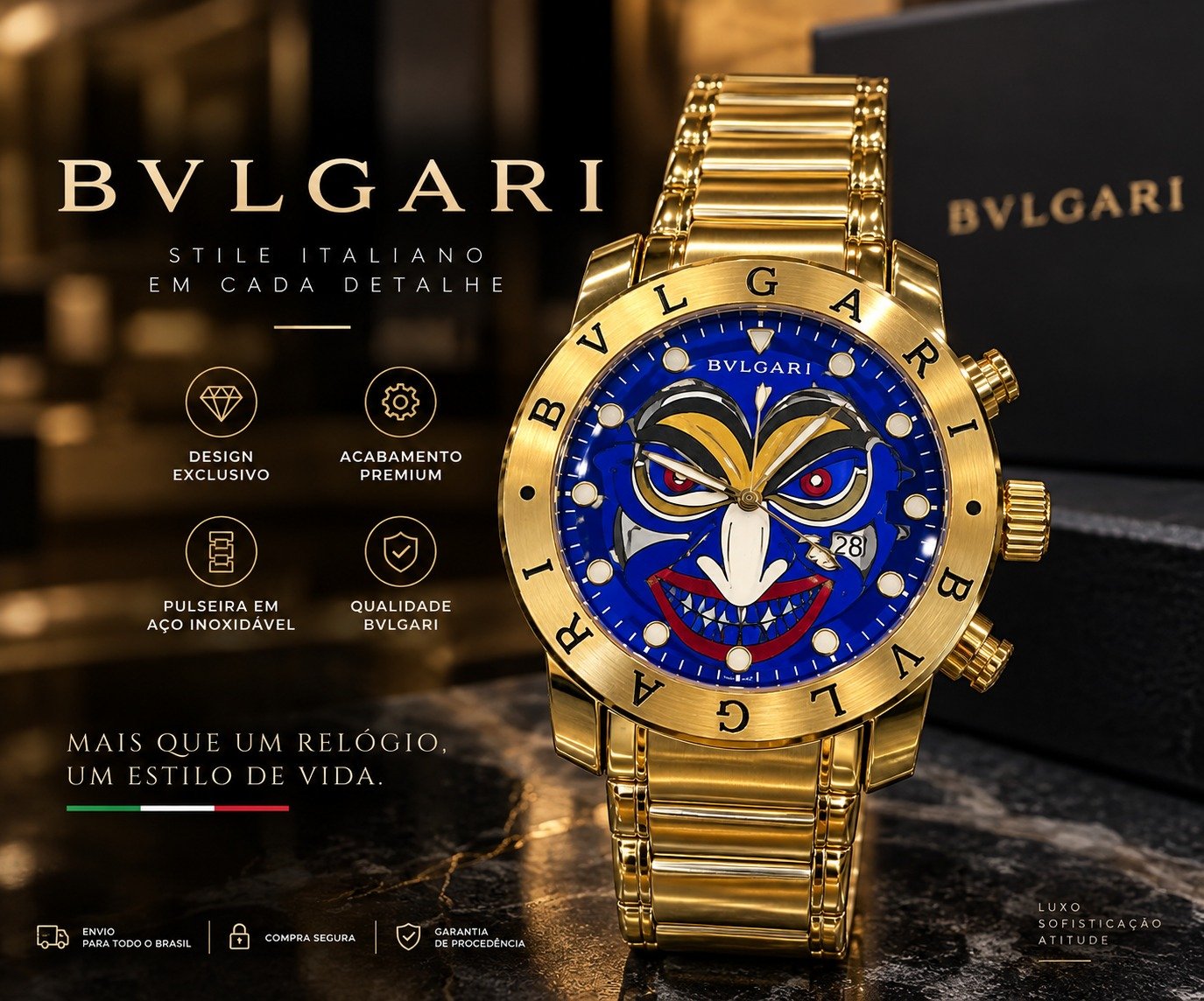 RELOGIO BVLGARI